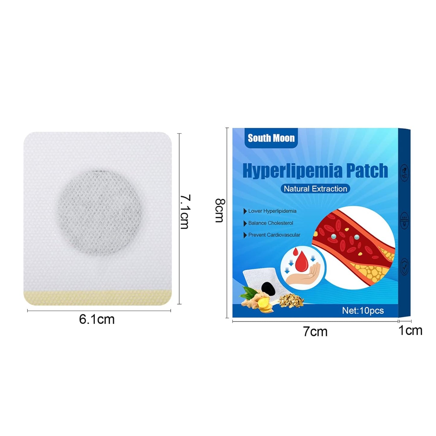 South Moon Anti Hyperlipemia Patch ( BUY 1 GET 1 FREE )