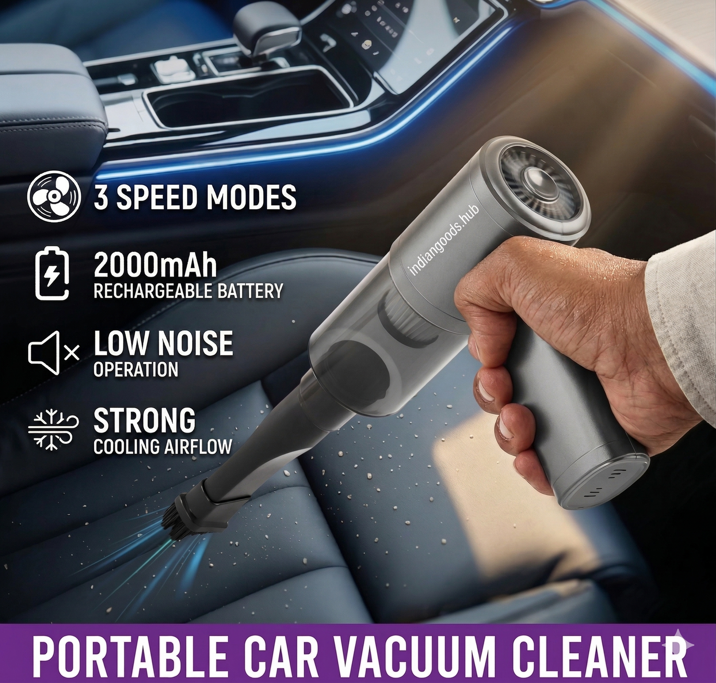 MiniVaccum™ – Wireless | High-Speed Pump | Travel Ready