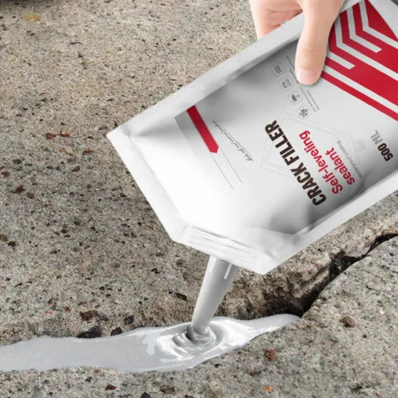🛠️ CRACK FILLER – SELF-LEVELING SEALANT 🛠️ ( BUY 1 GET 1 FREE )