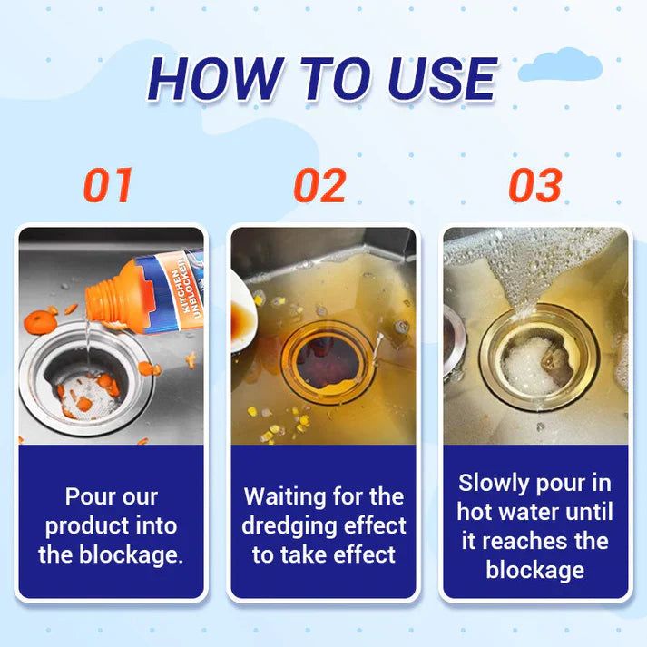 Powerful Pipe Cleaning Agent - Securing Your Space from Germs