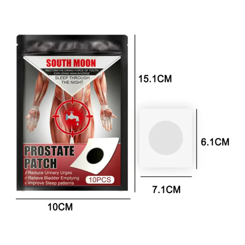 🌿👨‍⚕️ SOUTH MOON PROSTATE PATCH 👨‍⚕️🌿 ( BUY 1 GET 1 FREE )