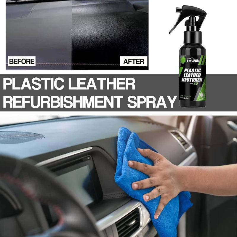 ✨ Plastic & Leather Restorer Spray ✨ ( BUY 1 GET 1 FREE )