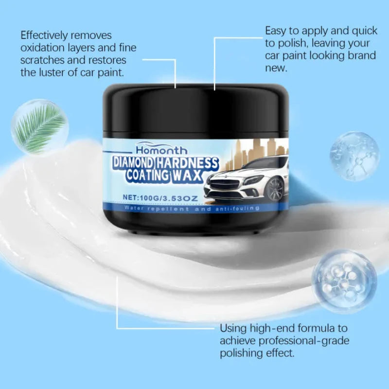 🚗💎 HOMONTH DIAMOND HARDNESS COATING WAX 💎🚗 ( BUY 1 GET 1 FREE )