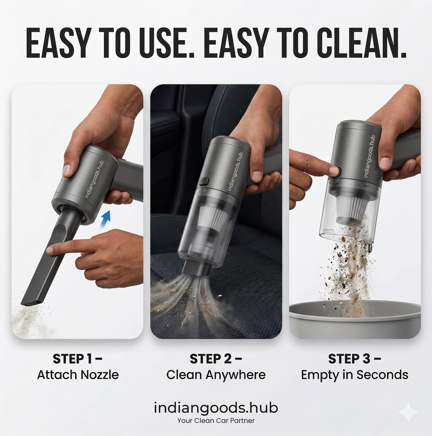 MiniVaccum™ – Wireless  | High-Speed Pump | Travel Ready