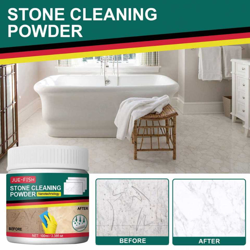 🧽✨ JUE-FISH Stone Cleaning Powder 🧽✨ ( BUY 1 GET 1 FREE )