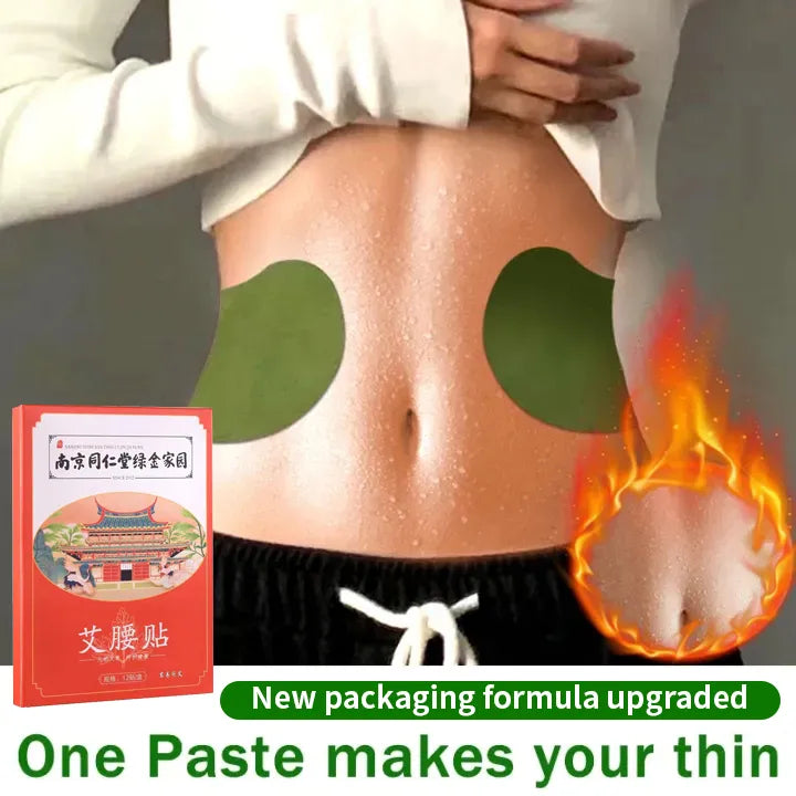 12pcs Chinese Moxibustion Mugwort Waist Patch ( BUY 1 GET 1 FREE )