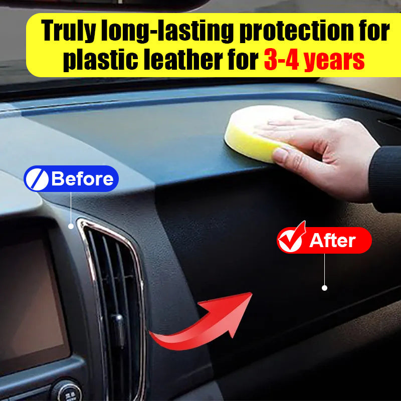 🚗✨ CJTHK Plastic Restorer Long-Lasting Coating Spray 🚗✨ ( BUY 1 GET 1 FREE )