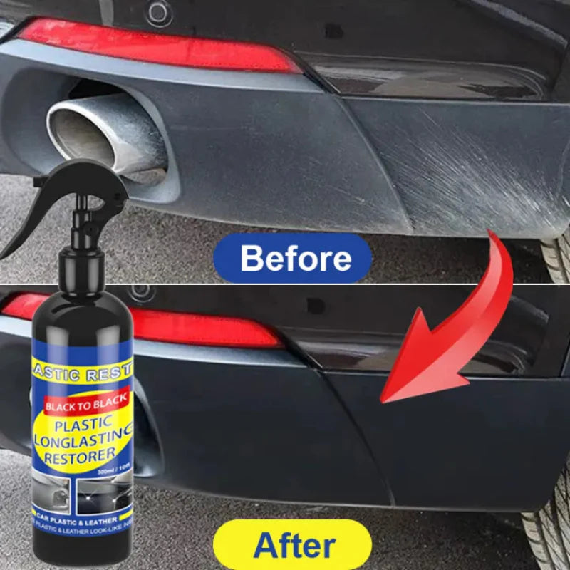 🚗✨ PLASTIC LONGLASTING RESTORER SPRAY 🚗✨ ( BUY 1 GET 1 FREE )