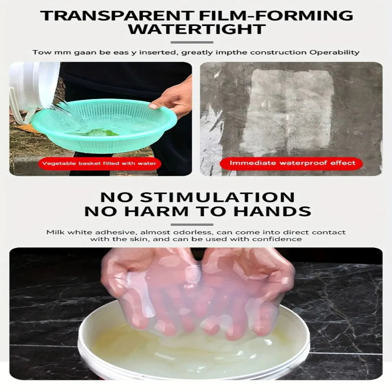 💧✨ MALILIOURS TRANSPARENT WATERPROOF COATING GLUE ✨💧 ( BUY 1 GET 1 FREE )