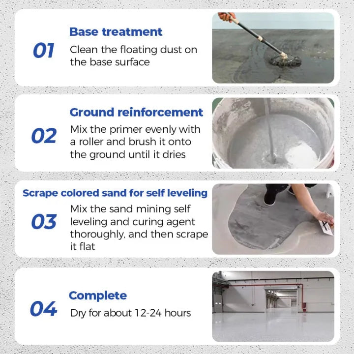 Marble Effect Epoxy Floor Paint	( BUY 1 GET 1 FREE )