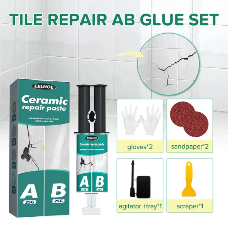 ✨ EELHOE White Ceramic Repair Paste ✨ ( BUY 1 GET 1 FREE )