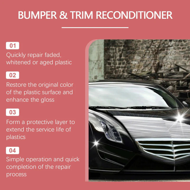 ✨ Homonth Bumper & Trim Reconditioner ✨ ( BUY 1 GET 1 FREE )