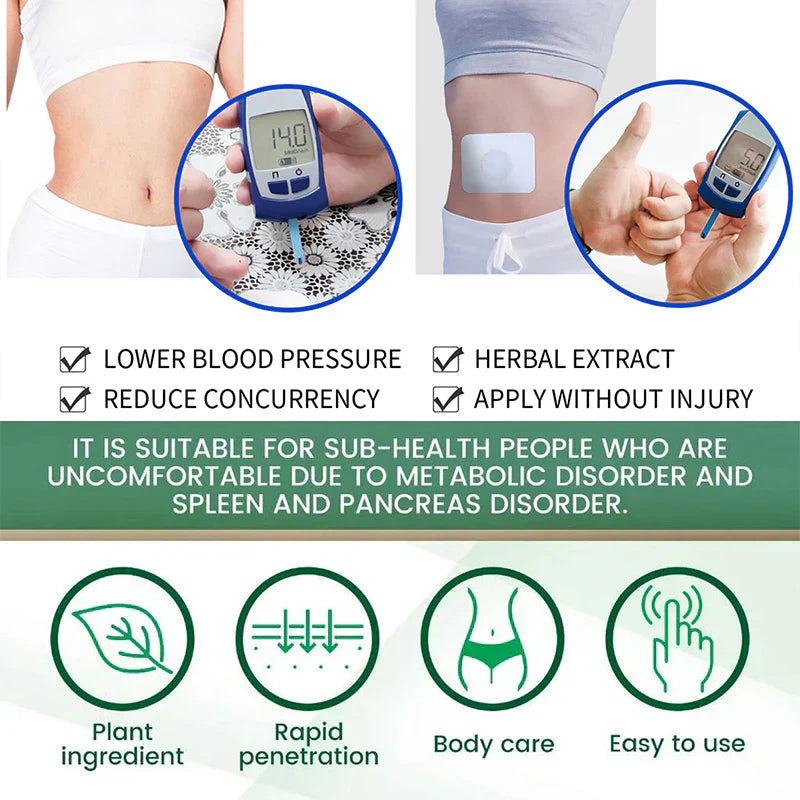 South Moon Diabetic - Blood Sugar Control Patch - 12 Patches