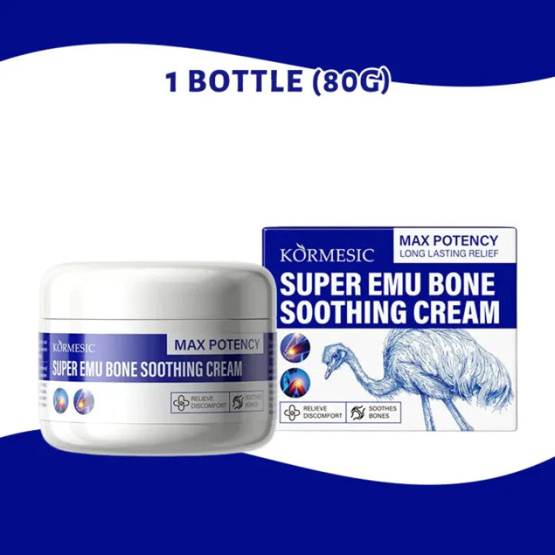 💪🦴 MAX POTENCY SUPER EMU BONE SOOTHING CREAM 🦴💪 ( BUY 1 GET 1 FREE )