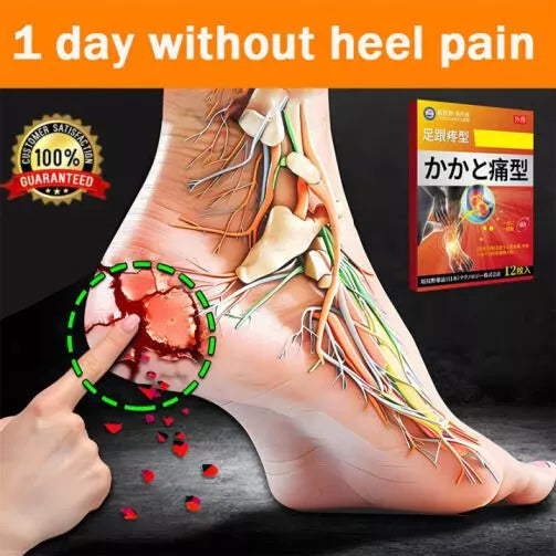 Heel Pain Acupoint Pressure Stimulation patch 👣✨